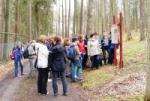 Na ścieżce edukacyjnej w arboretum