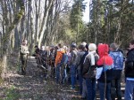 Pan Ślązak omawia tajniki pracy leśnika